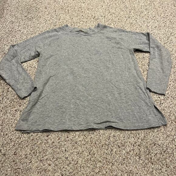 Eileen Fisher Pullover Sweatshirt Sz XXS Tencel Organic Cotton Basic Capsule - Picture 1 of 7